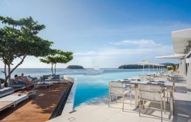 Комфортабельная вилла с террасой, бассейном и садом в элитной резиденции, на первой линии от моря, Ката Бич, Пхукет, Таиланд за $2 803 000