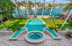 Роскошная вилла с частным бассейном, частной набережной, террасами, спа-центром и видом на океан, Майами-Бич, США за 13 563 000 €