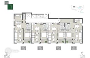 1-комнатная квартира 58 м² в городе Тиват за 305 000 €