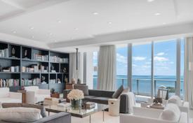 Элитный пентхаус с видом на океан в резиденции на первой линии от пляжа, Эджуотер, Флорида, США за $8 495 000