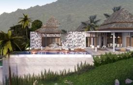 Комфортабельная вилла с террасой, бассейном и видом на море в уединенной резиденции, недалеко от пляжа, Карон, Пхукет, Таиланд за $544 000