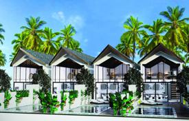 Новые двухуровневые виллы с бассейнами прямо на пляже, Натон, Самуи, Таиланд за От $244 000
