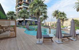 Новые квартиры в резиденции с бассейнами, спортивными площадками и спа-центром, Авсаллар, Турция за $124 000