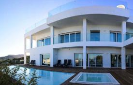 Две виллы с бассейнами, террасой на крыше и панорамными видами на залив Кала-Моли, Сан-Хосе, Ибица, Испания за 26 500 € в неделю