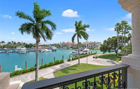 Просторные апартаменты с видом на океан в резиденции на первой линии от набережной, Фишер Айленд, Флорида, США за 4 442 000 €