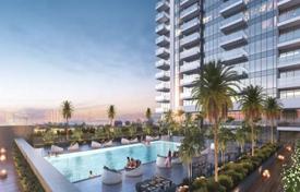 Элитные апартаменты с балконом в новой резиденции Golf Gate 2 с бассейнами и гольф-клубом, Damac Hills, Дубай, ОАЭ за $526 000