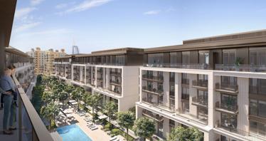 Новая малоэтажная резиденция Madinat Jumeirah Living Jomana с бассейном и садом, Umm Suqeim, Дубай, ОАЭ