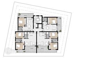 3-комнатный пентхаус 130 м² в Закаки за 390 000 €