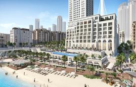 Просторные апартаменты в резиденции с ресторанами, бассейном и спа прямо на пляже, Дубай, ОАЭ за $532 000