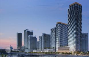 Современная резиденция Seapoint с пляжем и выходом на набережную, Emaar Beachfront, Дубай, ОАЭ за От $894 000